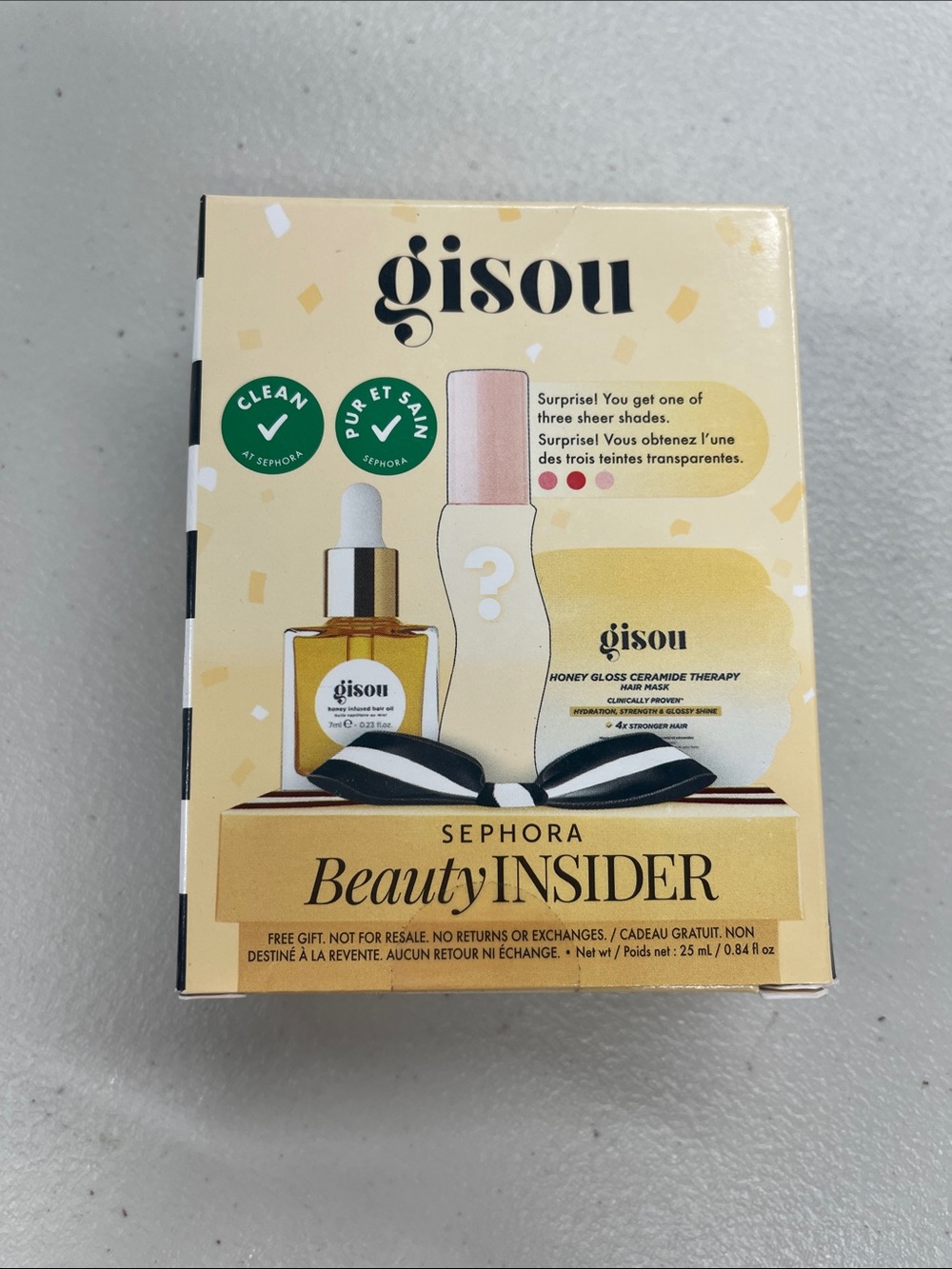 Gisou Sephora Beauty Insider Honey Gloss Ceramide Therapy Trio